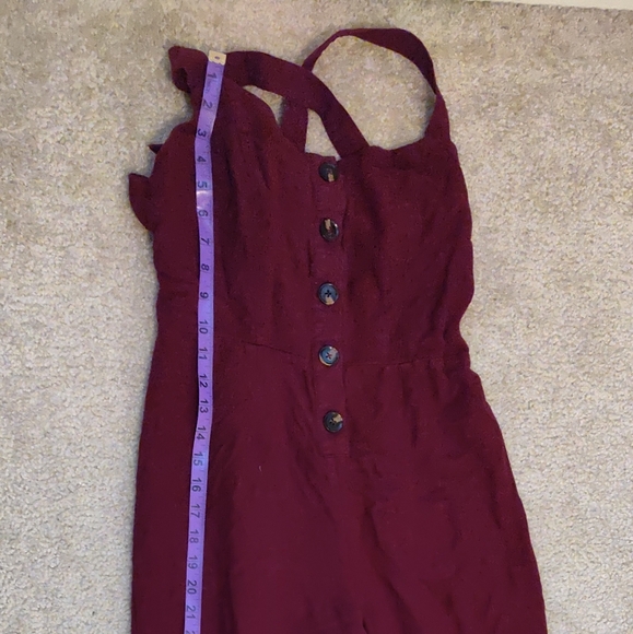 Red target jumpsuit - Picture 4 of 7